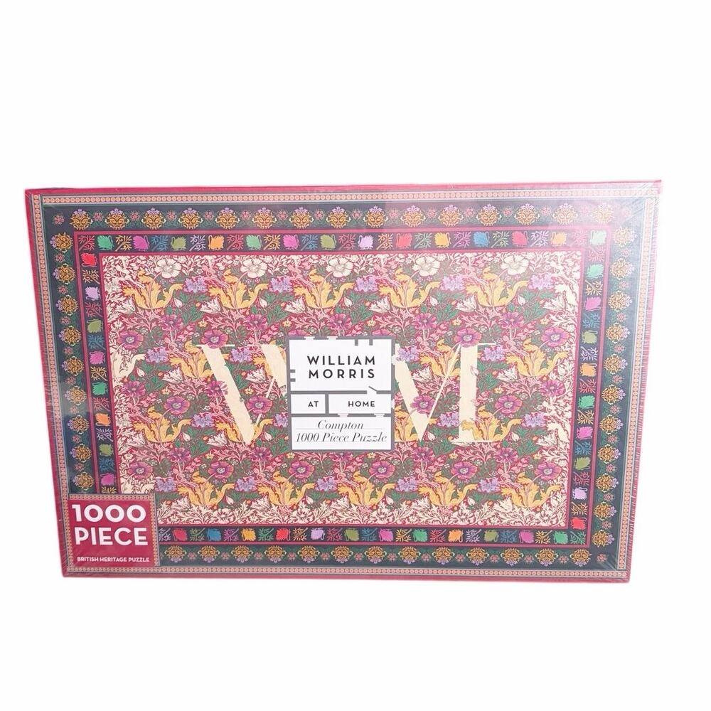 William Morris At Home Compton 1000 Piece Puzzle NIB Floral